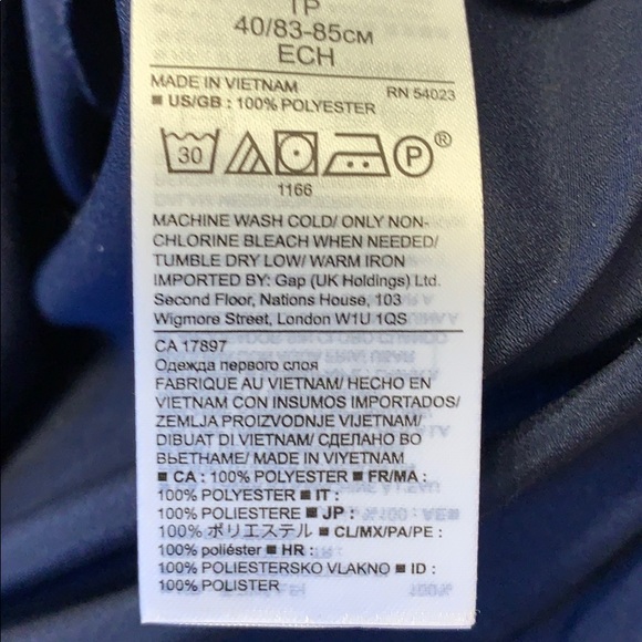 Beautiful midnight blue blouse - Picture 5 of 5